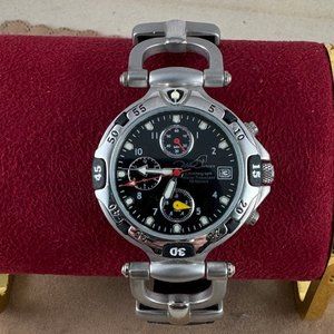 Vintage Wind Dancer Equestrian Time Piece with Unique Stirrup Lugs